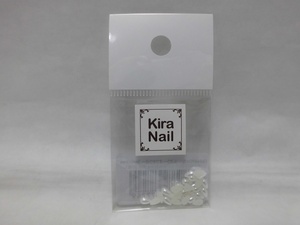 ・KiraNail ドロップパール オフホワイト 5mm×3mm 