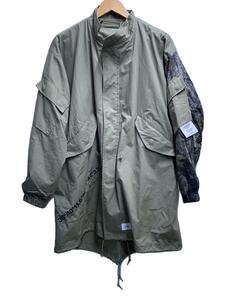 WTAPS◆20SS/W51JACKET COTTON WEATHER/モッズコート/1/カーキ/201WVDT-JKM01