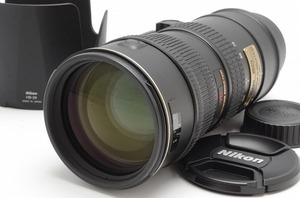 ◆美品◆ニコン Nikon AF-S Nikkor 70-200mm F2.8 G ED VR フード◆手振れ補正 フード◆T047