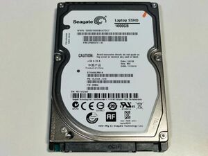 【使用時間1935時間】Seagate 1TB(1000GB) SSHD ST1000LM014-1EJ164 2.5インチ 9.5mm厚 CrystalDiskInfo正常判定【5J5D】