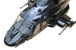 ☆究極モデル☆AirwolfリアルなSuper scale600☆スーパースケール専用ヘリ機体含むのでスケール感も抜群☆コックピットやLEDシステムも付属