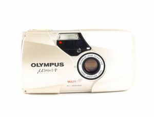06807cmrk 【ジャンク品】 OLYMPUS μ[mju:]-II OLYMPUS LENS 35mm F2.8 単焦点 広角 コンパクトカメラ