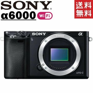 ソニー SONY α6000 ILCE-6000 ボディ ブラック ミラーレス カメラ レンズ 中古