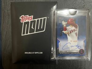 【49枚限定】2022 Topps Now 大谷翔平 直筆サインカード Auto 09/49