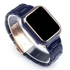 Apple Watch アップル ウォッチ 42/44/45mm ネイビー