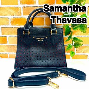 Samantha Thavasa サマンサタバサ ハンドバッグ パンチング
