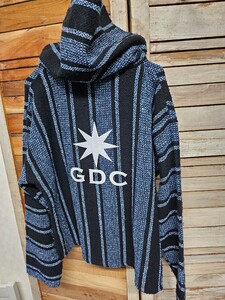 GDC Grand Canyon メキシカン パーカー ビックロゴ メキシコ製 size L 希少 レア