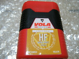 VOLA 　ハイフッ素リキッドスタートワックス　HF QUICK BOOST　-2～+10°C　60ｍl レーシングトップWAX