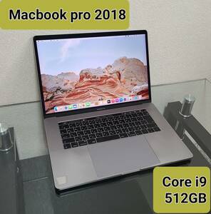 Core i9 512GB MacBookPro 15-inch 2018