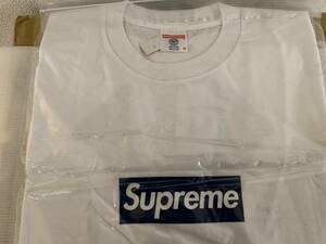 【国内正規品/新品】Supreme 15SS New York Yankees Box Logo Tee Mサイズ シュプリーム ヤンキース ボックスロゴ Tシャツ 白 ホワイト