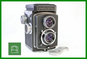 【同梱歓迎】実用■Yashicaflex 旧A型■■シャッター全速完動■JJ334