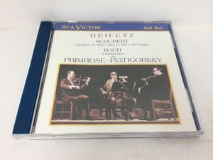 CD/SCHUBERT-QUINTET,D.956・TRIO NO.2 HEIFETZ・PRIMOSE・PIATIGORSKY/Jascha Heifetz 他/BMG Music/7964-2-RG/【M001】