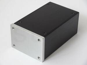 総アルミ製シャーシケース107S 107Bデジタルアンプ ヘッドホンアンプ USB DAC アッテネーター 切替機 セレクター DIY自作に