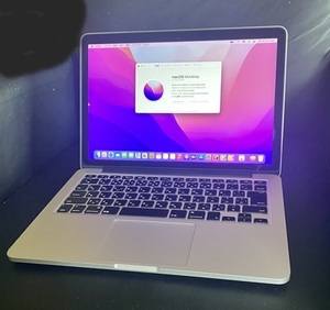 Apple MacBook Pro Retina　2015 Core i5 2.7GHz 8GB256GB　13インチ　