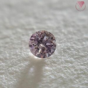 0.067 ct Fancy Brownish Purplish Pink I1 CGLダイヤモンド ルース DIAMOND EXCHANGE FEDERATION