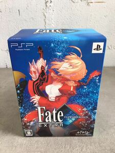 m0411-05★PSP Fate EXTRA TYPE-MOON BOX（ソフト未開封）　PlayStation Portable