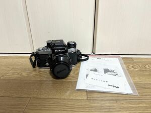 【希少品】Nikon ニコン F2 本体 レンズ 50mm 1:1.4 AS-1 一眼レフ 現状品