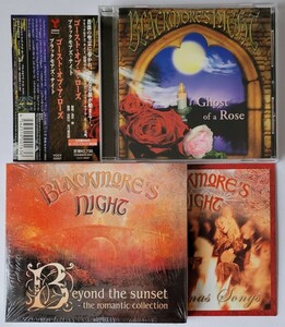 ブラックモアズ・ナイト CD2枚 GHOST OF A ROSE BEYOND THE SUNSET ROMANTIC COLLECTION BLACKMORE