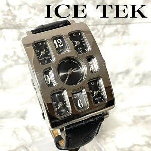稼動品　希少　ICE TEC アイステック　オーストリッチベルト　腕時計
