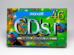 未使用カセットテープ　maxell CD