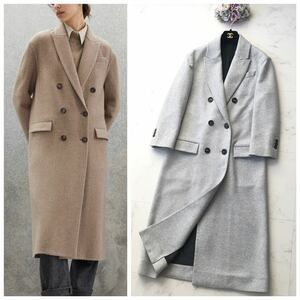 新品同様　近年　BRUNELLO CUCINELLI ブルネロクチネリ　モニーレ　カシミア　コート　送料無料