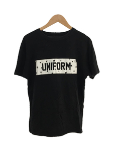 uniform experiment◆uniform experiment/Tシャツ/2/コットン/BLK/UE-180077