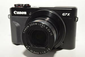 【極上品】 Canon デジタルカメラ PowerShot G7 X MarkII 光学4.2倍ズーム 1.0型センサー PSG7X MarkII　#7078