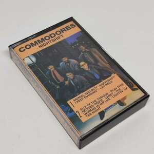 コモドアーズ COMMODORES カセット ミュージックテープ NIGHTSHIFT ナイトシフト US盤 全9曲