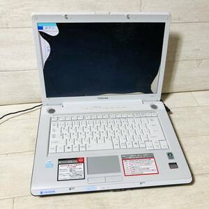 ■TOSHIBA AX/53D PAAX53DLP 液晶割れ 東芝 ノートパソコン ジャンク■サ88 