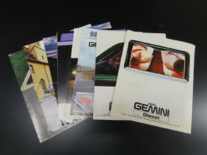 ◇Y221/ISUZU カタログまとめ 計9点セット/いすゞ/GEMINI/ファーゴ/ジェミニ/旧車カタログ/1円～