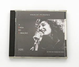 ２枚ＣＤ ドゥルス・ポンテス　ア・ブリーザ・ド・コラサン　心のそよ風　ライブ盤　ポルトガルの哀愁