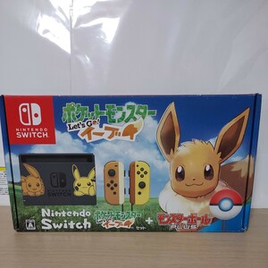 1円〜【新古品】 Switch本体　Nintendo Switch ポケットモンスター Let