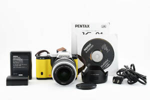 【美品】ペンタックス PENTAX K-01 ブラック×イエロー + 18-55mm ズームレンズキット #C4101C32075IGAA