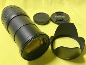 【前後キャップ付き】レンズ　TAMRON タムロン AF ASPHERICAL LD 28-300mm F3.5-6.3 MACRO #911528　+　レンズフード　D4FH