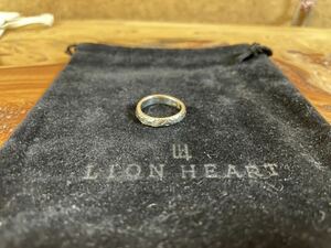 lion Heart ライオンハート　アンティーク　リング　シルバー925 6号　ネックレストップにも