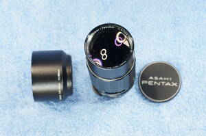 【ペンタックス スーパータクマー】PENTAX Super-Takumar 200mm F4 旭光学 Sマウント カメラ レンズ ワレモノ 精密機器【B6-3③】0411
