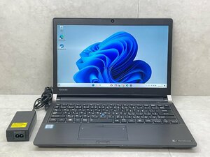 ☆1円☆第7世代☆東芝☆dynabook RZ73/DB☆高解像度1,920×1,080☆Core i3 2.40GHz/4GB/1TB/Sマルチ/無線/カメラ/Bluetooth/Office/Win11☆