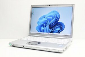 1円スタート ノートパソコン Windows11 Panasonic レッツノート CF-SV7 DVDマルチ 第8世代 Core i5 SSD256GB メモリ8GB Windows10 カメラ