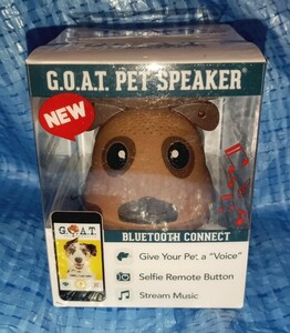 【新品未開封】G.O.A.T PET SPEAKER ペットスピーカー Bluetooth 