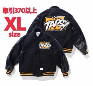 WTAPS 2023SS VARSITY JACKET TOON! BLACK XLサイズ ダブルタップス バーシティー ジャケット ブラック X-LARGE