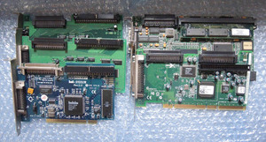 Adaptec,I/O DATA，IOI Technology製SCSIボード5枚 長期保管品（29320A,SC-UPCI-3、iOi-9100UW)