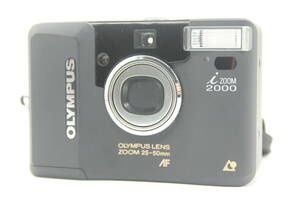 【返品保証】 オリンパス Olympus i Zoom 2000 ブラック 25-50mm AF コンパクトカメラ C2851