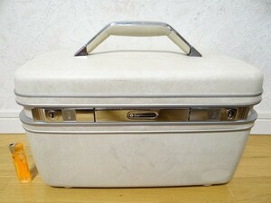 70年代 ビンテージ ACE製 Samsonite サムソナイト 高級 化粧箱 化粧ケース コスメケース アタッシュケース トランク 昭和 レトロ 当時物