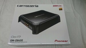 未使用 カロッツェリア GM-D8400 アンプ4ch 200W×4 carrozzeria パイオニア パワーアンプ ハイレゾ 