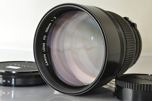 ★★極上品 Canon New FD NFD 135mm F/2 Lens♪♪#5378