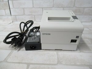 Ω 新LE 0068k 保証有 EPSON【 TM-T88Ⅵ MODEL:M338A 】エプソン レシートプリンタ AC付・祝10000！取引突破!!