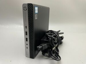 ★1円スタート★第6世代★HP EliteDesk 800 G3 Core i5 6500T 8GB 500GB★現状引き渡し★OS無★BIOS起動までの動作確認★AC付★