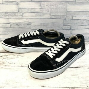 R5953bE VANS バンズ スニーカー ブラック レディース 24cm位 OLD SKOOL オールドスクール ULTRACUSH ヴァンズ スケボー スケーター