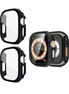 2枚Apple Watch Ultra 用 ケース 49mm アップルウォッチウルトラ カバー 保護カバー 軽量 耐衝撃