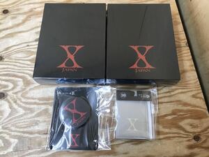 mK 60 XJAPAN 一番くじ ジグソーパズル ×２点 ラゲッジタグ 缶ミラー セット ※未使用長期保管品、パッケージに傷みあり、外箱に難あり